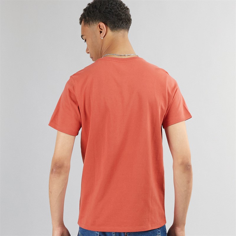 Levi's Herre Original HM T-Shirt Sundown Rød