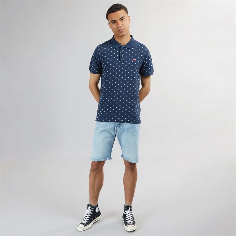 Levi's Polo HM Homme Sunset Geo Bleu Vêtement