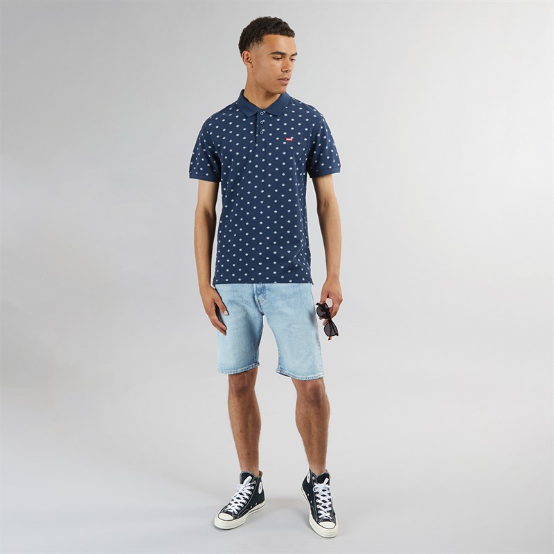 Levi's Polo HM Homme Sunset Geo Bleu Vêtement