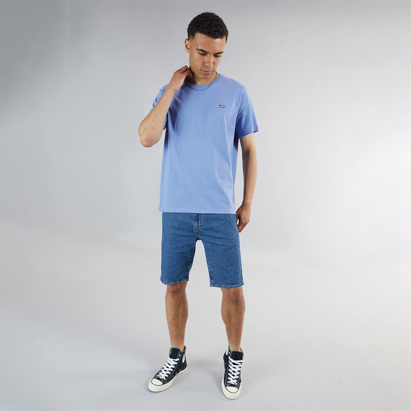 Levi's Mens 405 Standard Shorts Blue Core Cool Short