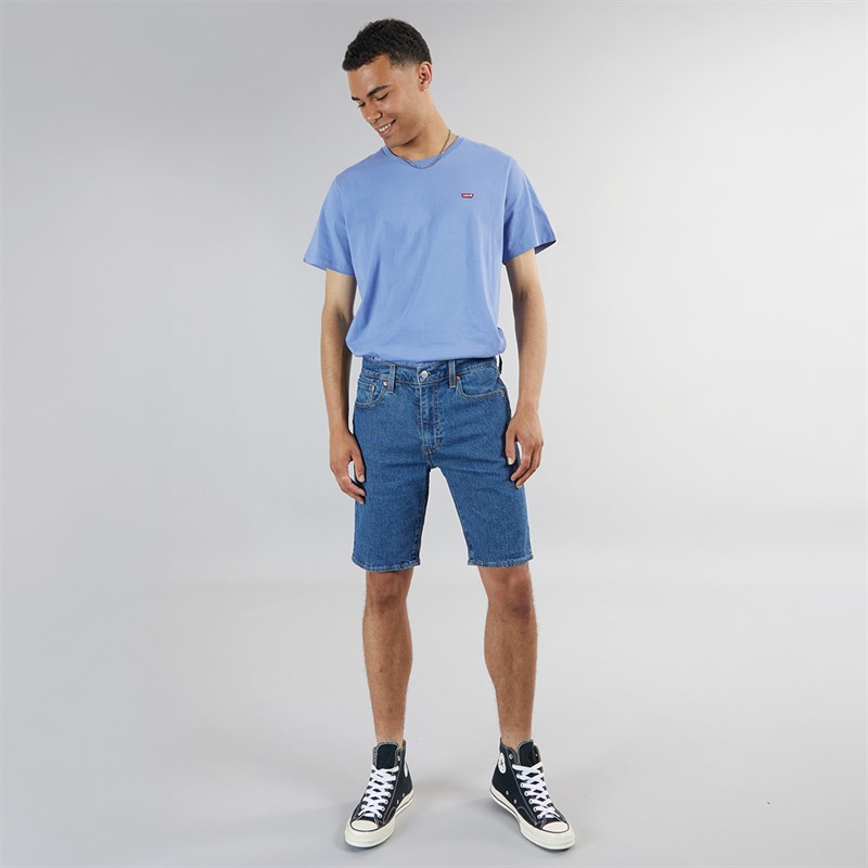 Levi's Mens 405 Standard Shorts Blue Core Cool Short