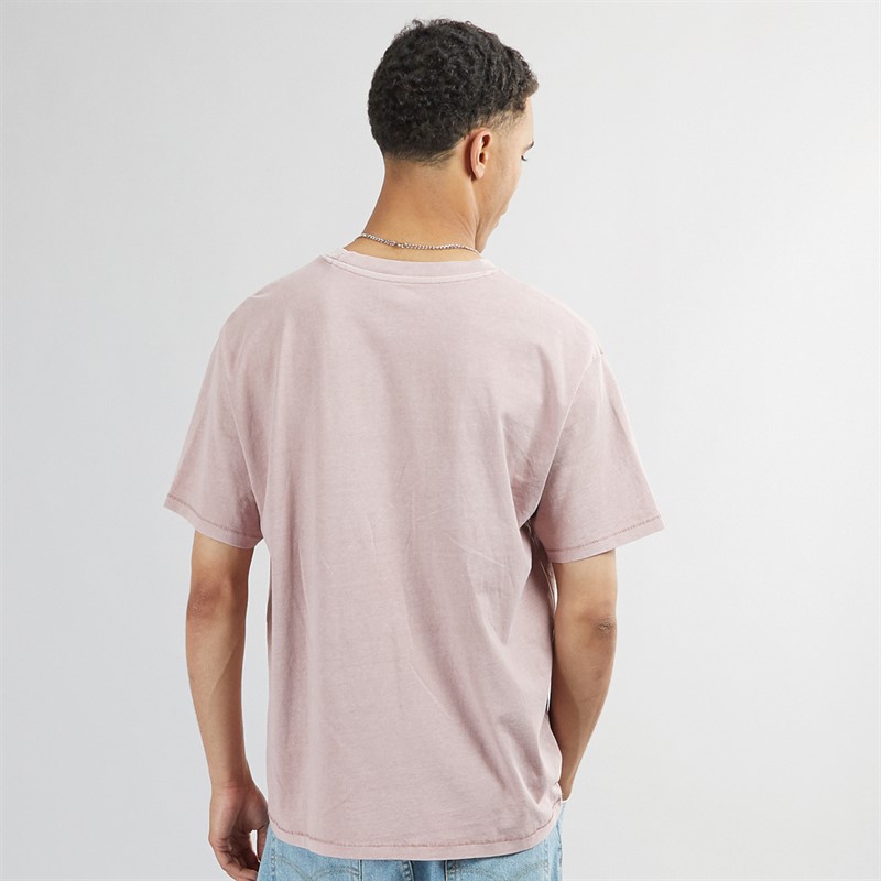 Levi's Mens Red Tab Vintage T-Shirt Garment Dye Fa172296 Woodrose