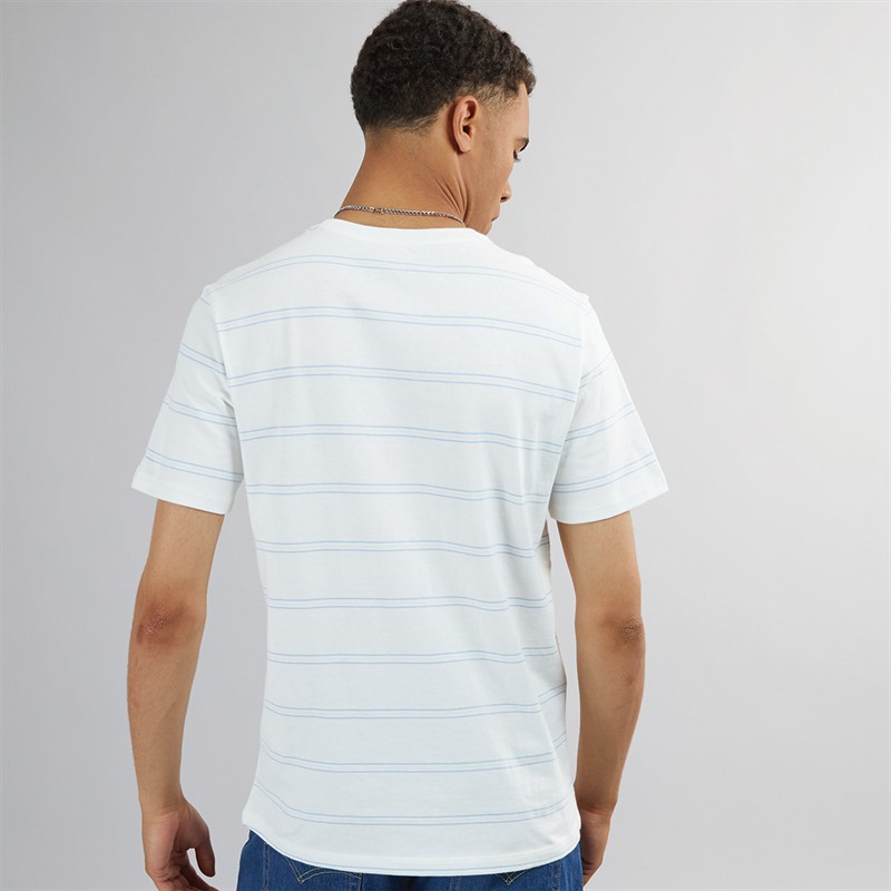 Levi's Heren Original HM T-Shirt Seaside Stripe Egret
