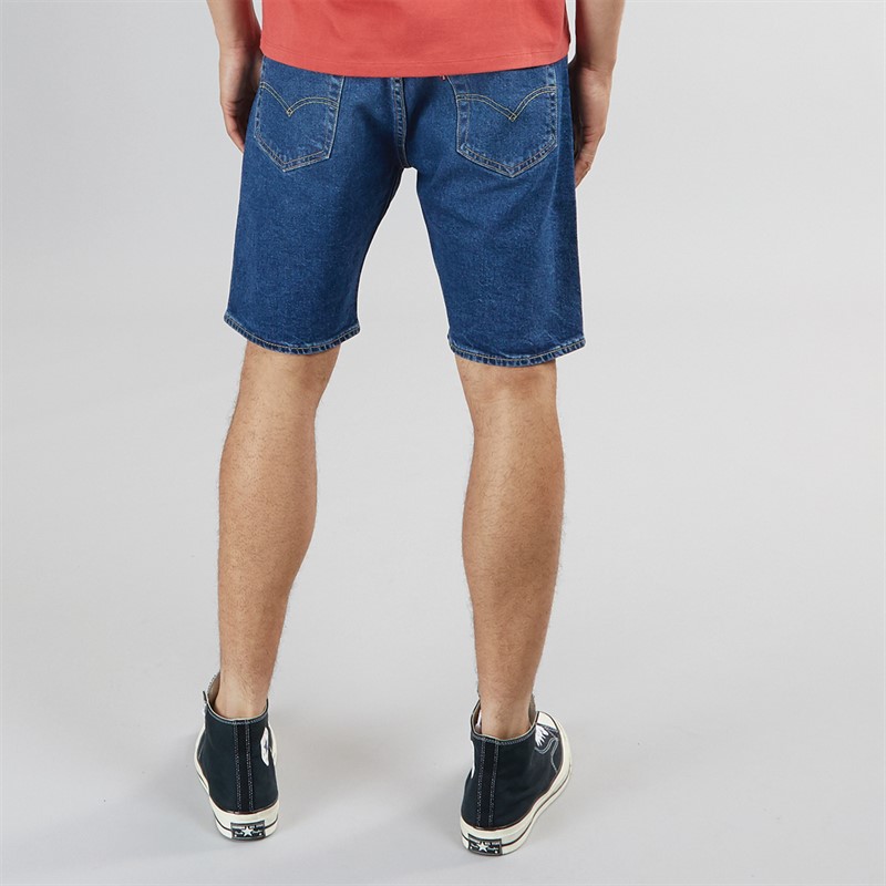 Levi's Mens 501 Original Shorts Bleu Eyes Break Short