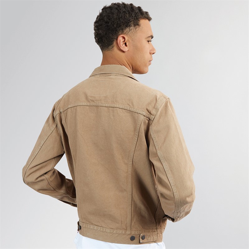 Levi's Mens Trucker Jacket Can I Call Ermine Od