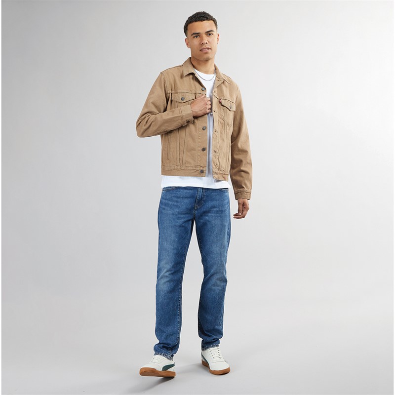 Levi's Mens Trucker Jacket Can I Call Ermine Od