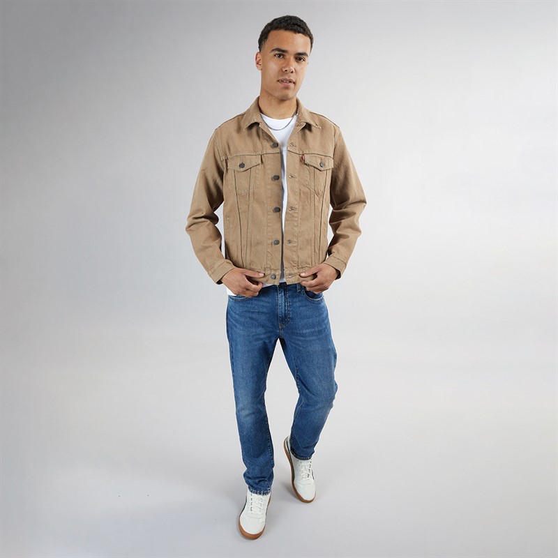Levi's Mens Trucker Jacket Can I Call Ermine Od