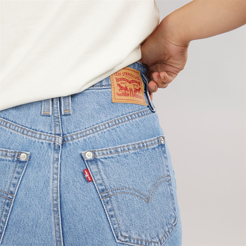Levi's Womens Notch Mom Jeans Kind Of Fun