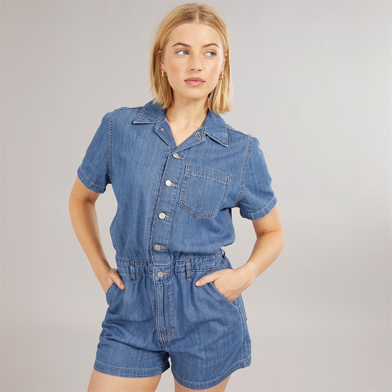 Levi's Womens Heritage Jumpsuit Playday Jumpsuit - Size S