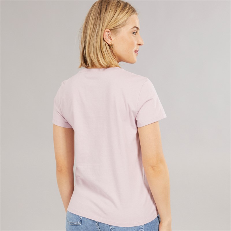 Levi's Womens Perfect T-Shirt Shimmer BW Keepsake Lilac