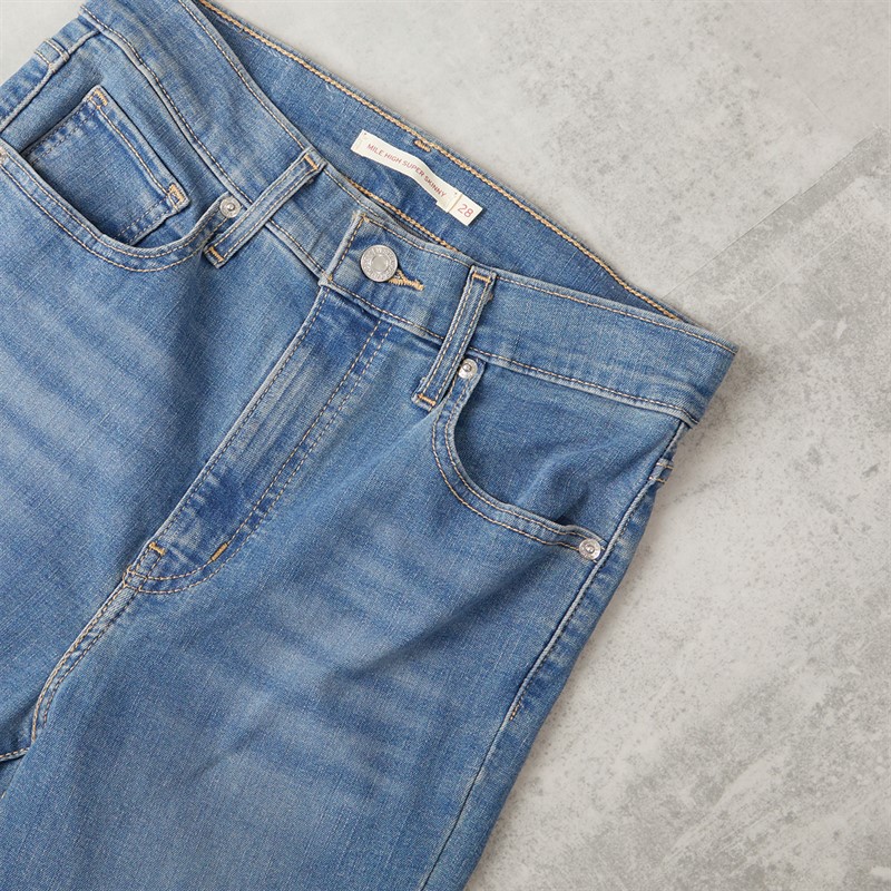 Levi's Womens Mile High Skinny Jeans Ontario Math Club