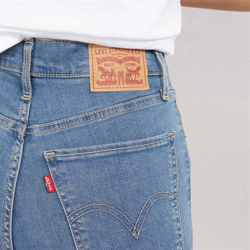 Levi's Womens Mile High Skinny Jeans Ontario Math Club