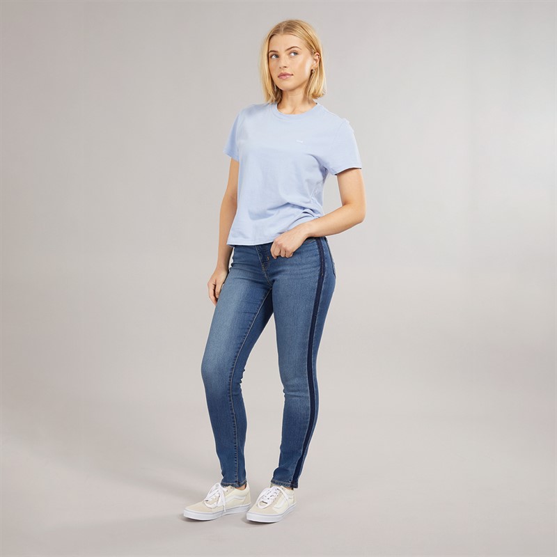 Levi's Womens Everyday T-Shirt Brunnera Blue