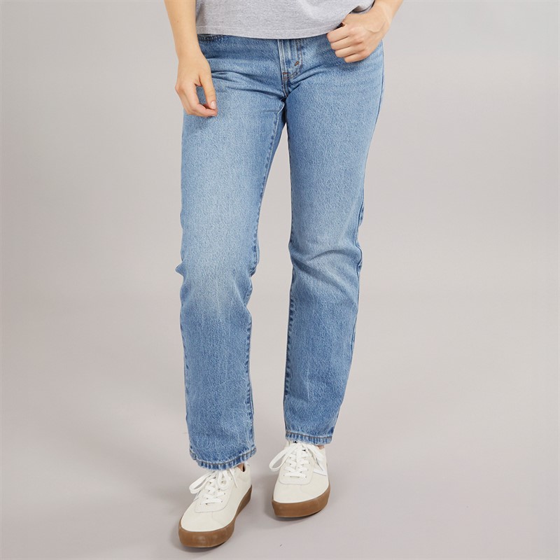 Levi's Womens Middy Straight Jeans Good Grades