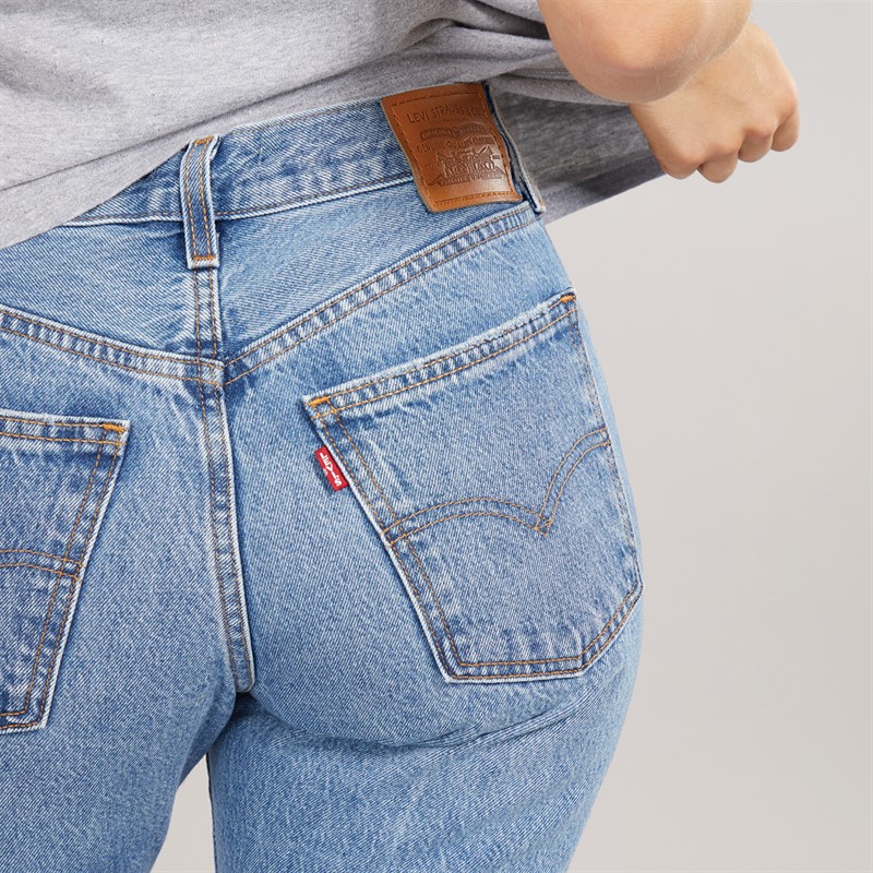 Levi's Womens Middy Straight Jeans Good Grades