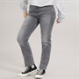 Levi's Womens 724 High Rise Straight Jeans Grey Ghost