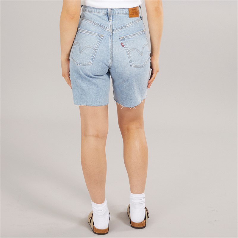 Levi's Womens Ribcage Shorts Bubble Burst