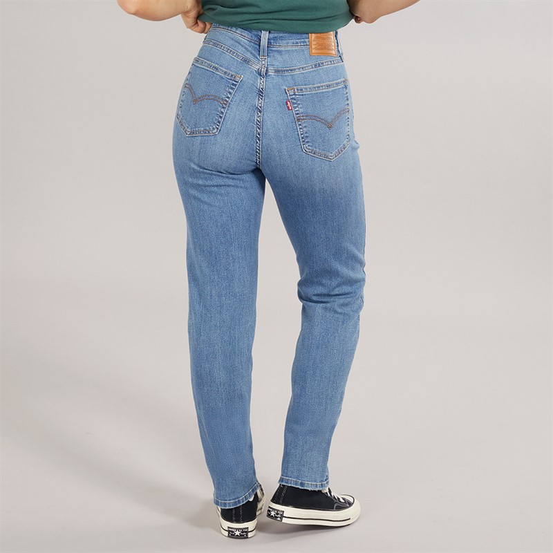 Levi's Womens 724 High Rise Straight Jeans Cool Journey