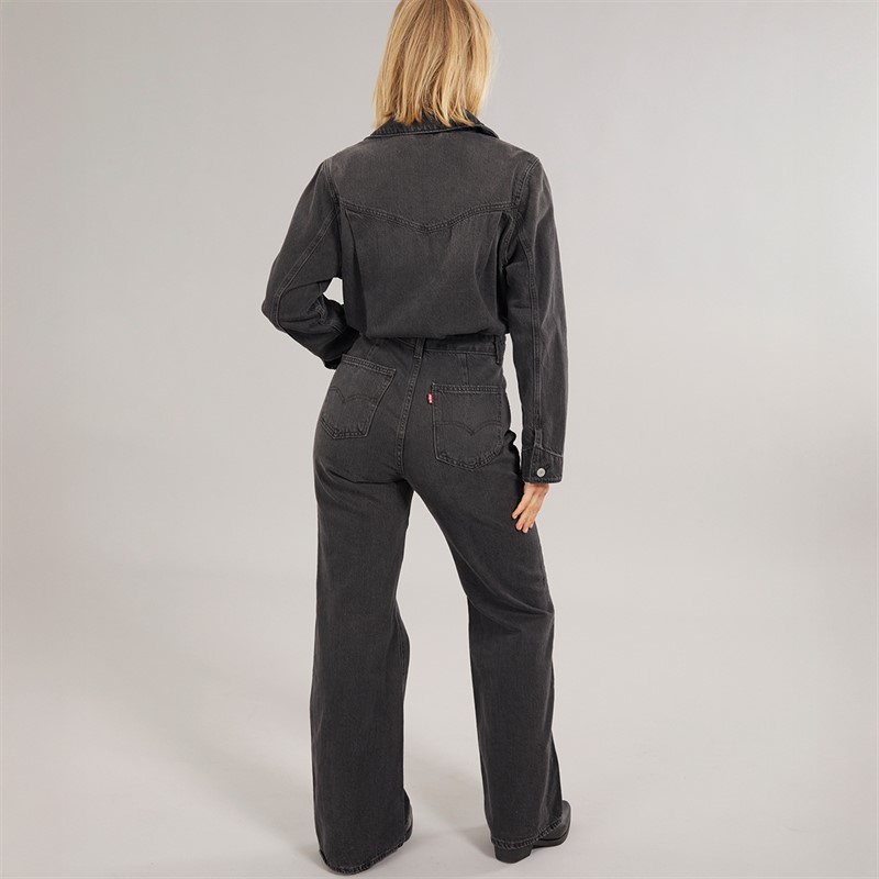 Levi's Womens Western Jumpsuit Travel Suit