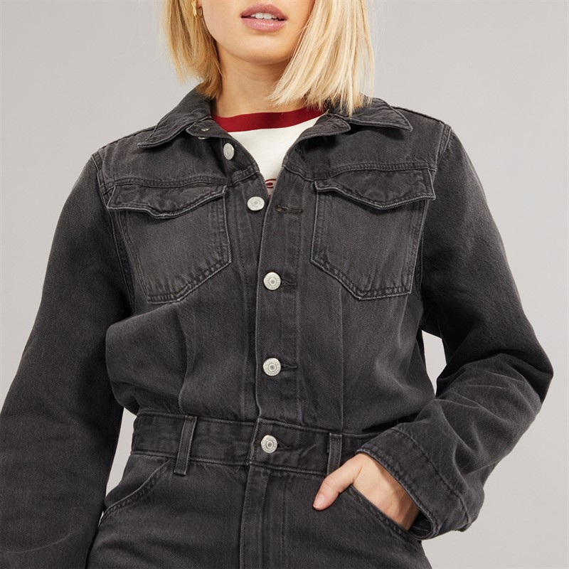 Levi's Womens Western Jumpsuit Travel Suit