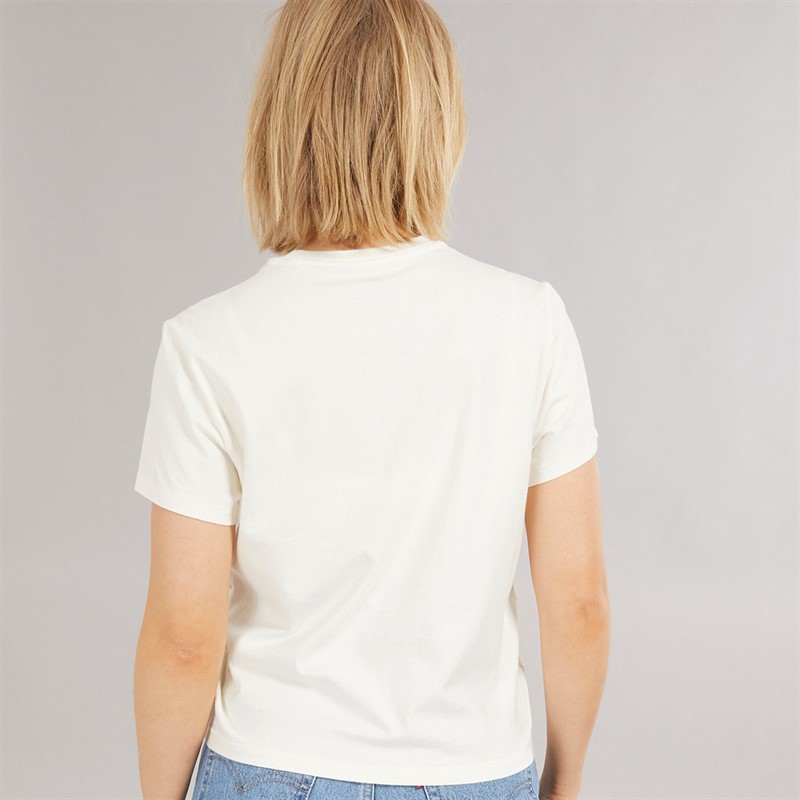 Levi's Womens Graphic T-Shirt Right On Egret