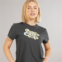 Levi's Womens Graphic T-Shirt Saddle Up Duotone Pirate Black