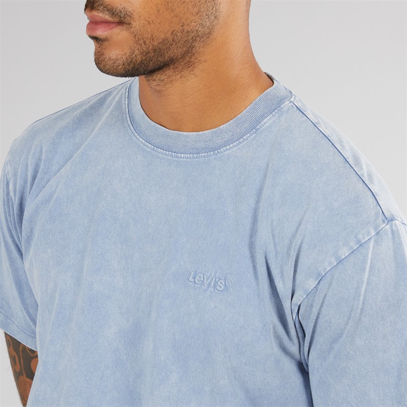 Levi's Heren Red Tab Vintage T-Shirt Stones Throw Mineral Wash Infinity