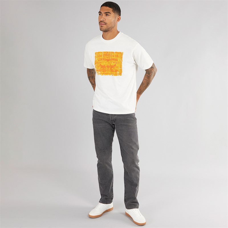 Levi's Heren Vintage Fit T-Shirt Archival 2 HP Patch Egret