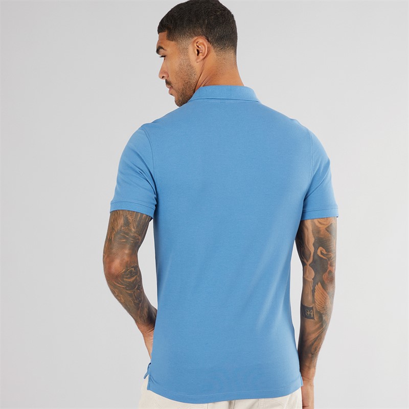 Levi's Heren Slim Polo Shirt Federal Blue