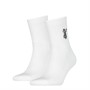 Levi's Mens Embroidery Two Pack Short Cut Socks White Combo