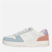 Levi's Junior Girls Maverick Trainers Off White/Blue Off White/ Blue