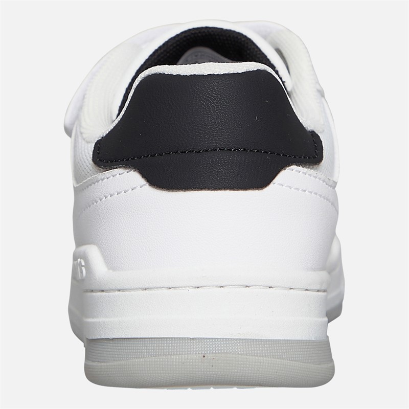 Levi's Boys John Ser Trainers White/Black White/ Black