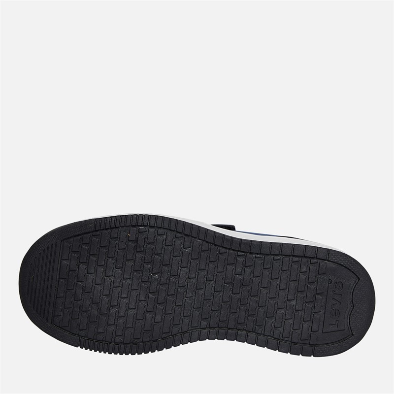 Levi's Boys Aiden Trainers Black/Navy Black/ Navy