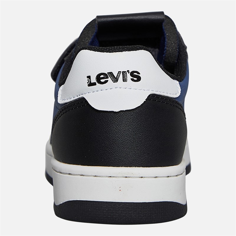 Levi's Boys Aiden Trainers Black/Navy Black/ Navy