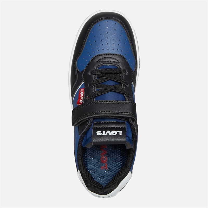 Levi's Boys Aiden Trainers Black/Navy Black/ Navy
