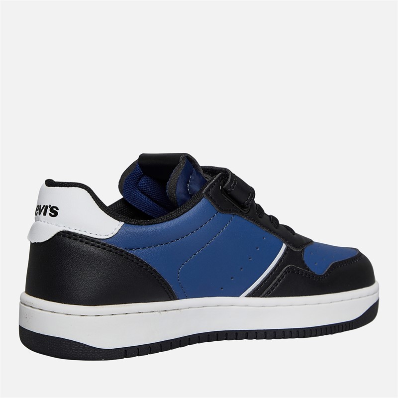 Levi's Boys Aiden Trainers Black/Navy Black/ Navy
