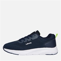 Levi's Junior Boys Hudson Trainers Navy/Yellow Navy/ Yellow