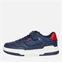 Levi's Boys John Ser Trainers Navy/Red Navy/ Red