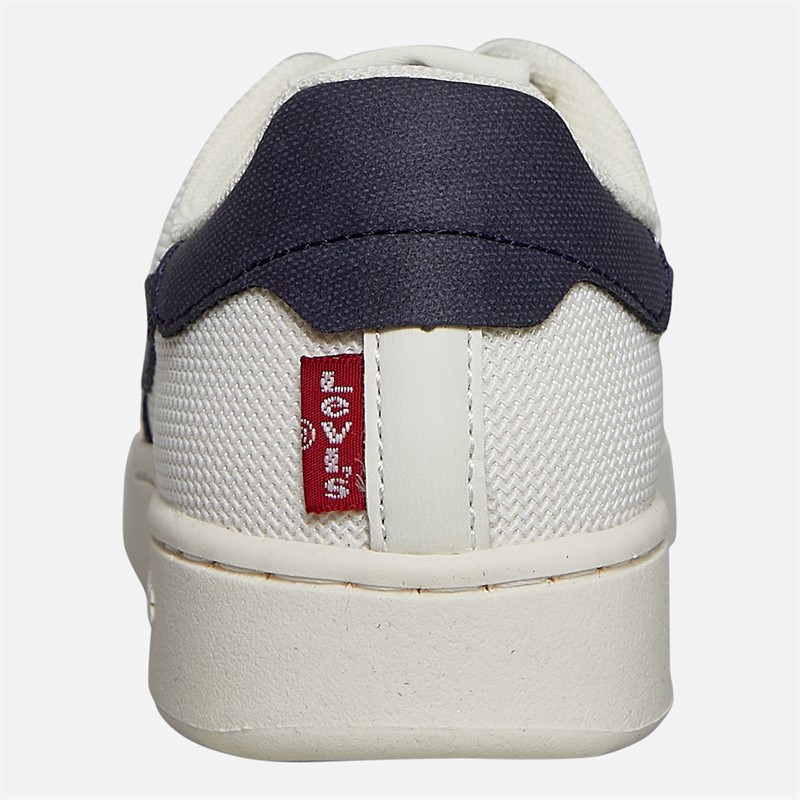 Levi's Kids Swift SR Trainers Off White/Navy Off White/ Navy