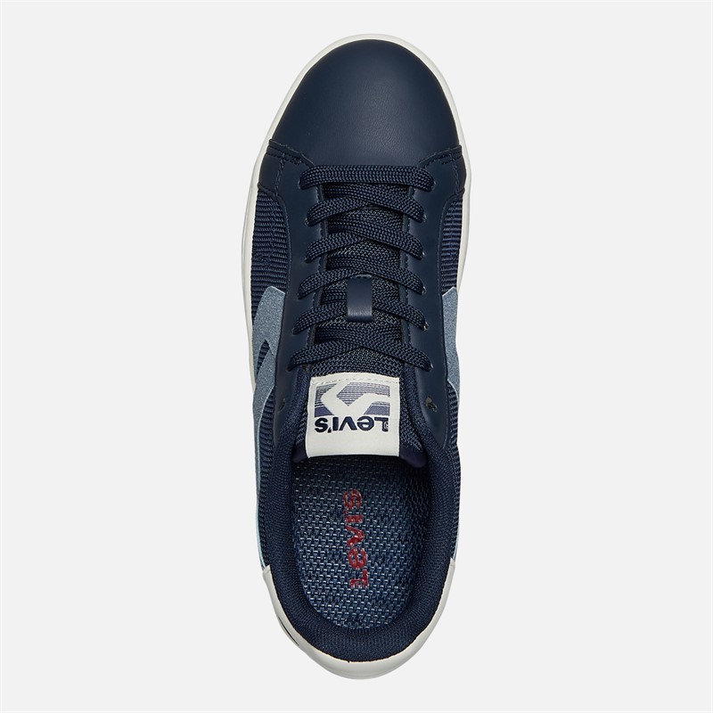 Levi's Junior Swift SR Trainers Navy/Jeans Navy/ Jeans