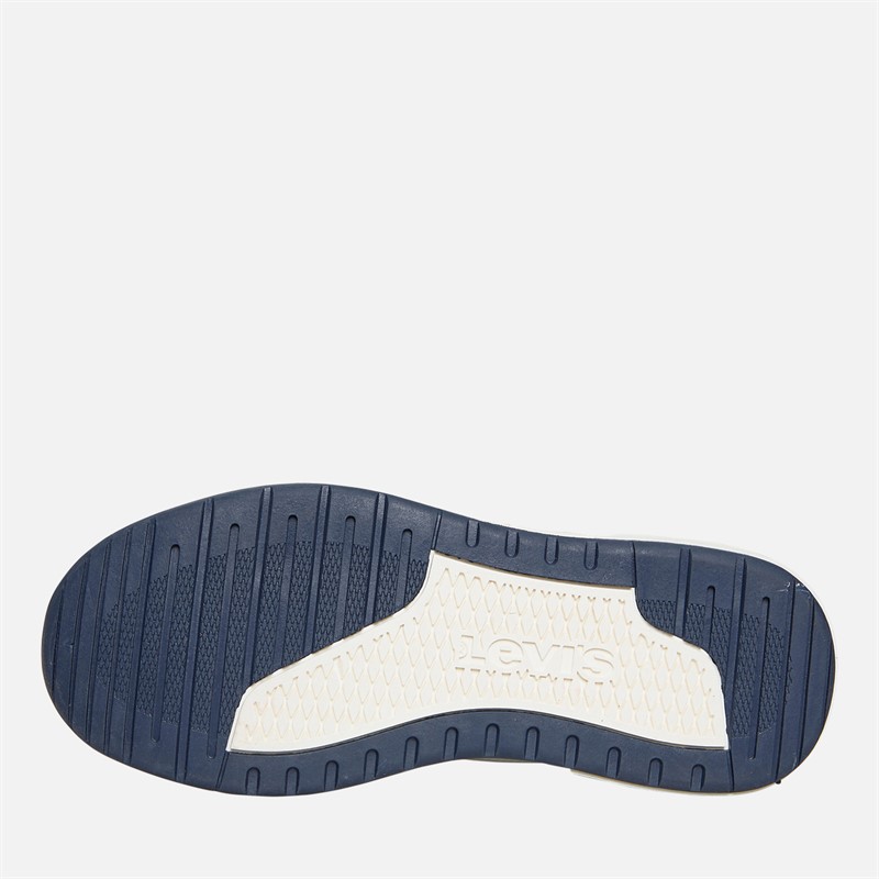 Levi's Boys Piper SR Trainers White/Navy White/ Navy