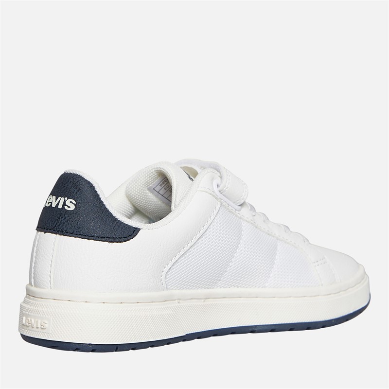Levi's Boys Piper SR Trainers White/Navy White/ Navy