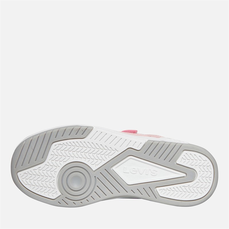 Levi's Girls John Ser Trainers Pink/White Pink/ White