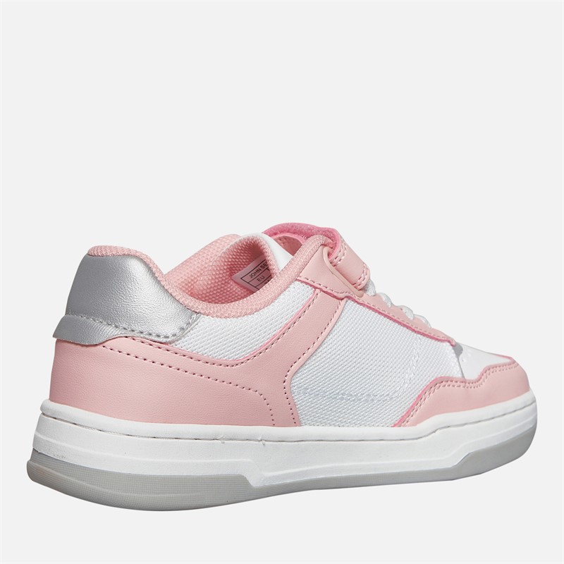 Levi's Girls John Ser Trainers Pink/White Pink/ White