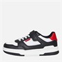 Levi's Boys John Ser Trainers Black/White/Red Black/ White/ Red