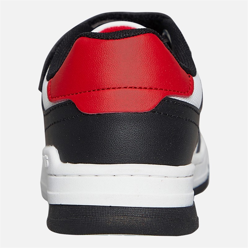 Levi's Boys John Ser Trainers Black/White/Red Black/ White/ Red