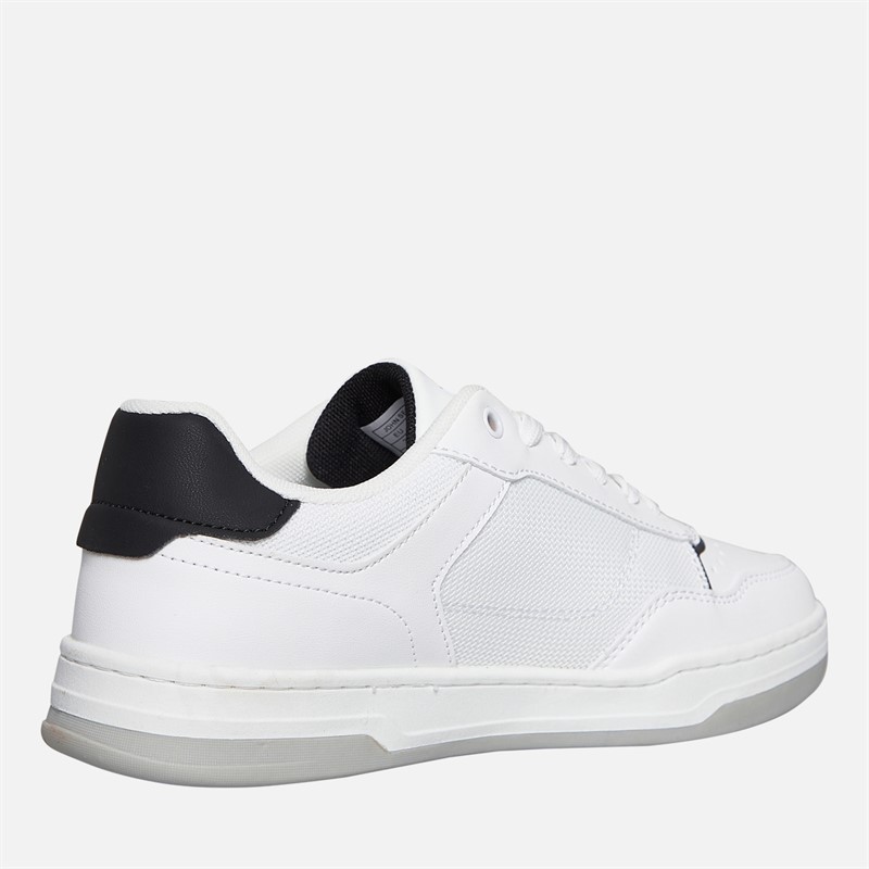 Levi's Junior Boys John Ser Trainers White/Black White/ Black