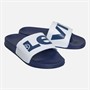 Levi's Kids June Logo Sliders White/Navy White/ Navy