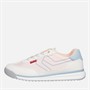 Levi's Junior Girls Carl SR Trainers Pastel Pink