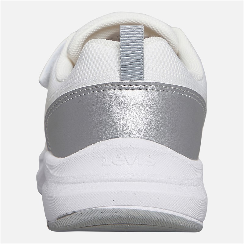 Levi's Girls Hudson Trainers White/Silver White/ Silver